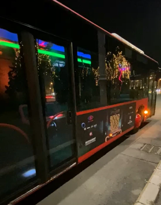 Bucharest Red Arrow Party Bus